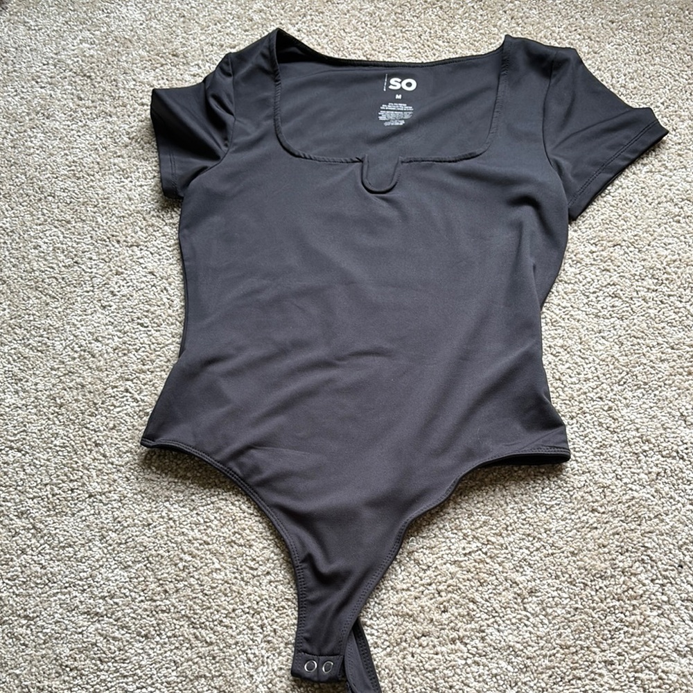 SO Black Bodysuit